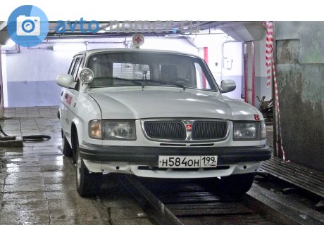 н584он199, GAZ 310231 Волга