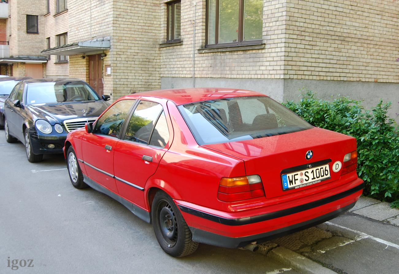 WF S 1006, BMW 3 Series 3rd gen Sedan (E36), 1990–1998