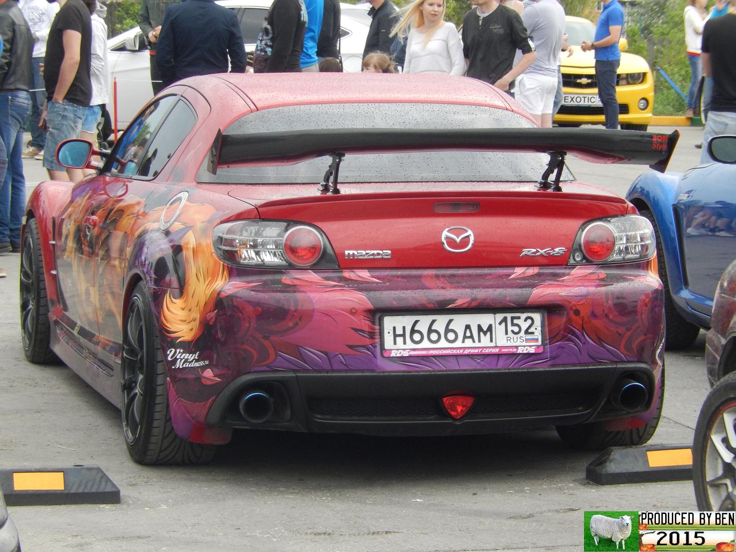н 666 ам 152, Mazda RX-8 1st gen (SE), 2003–2008