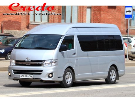 а100аа102, Toyota HiAce