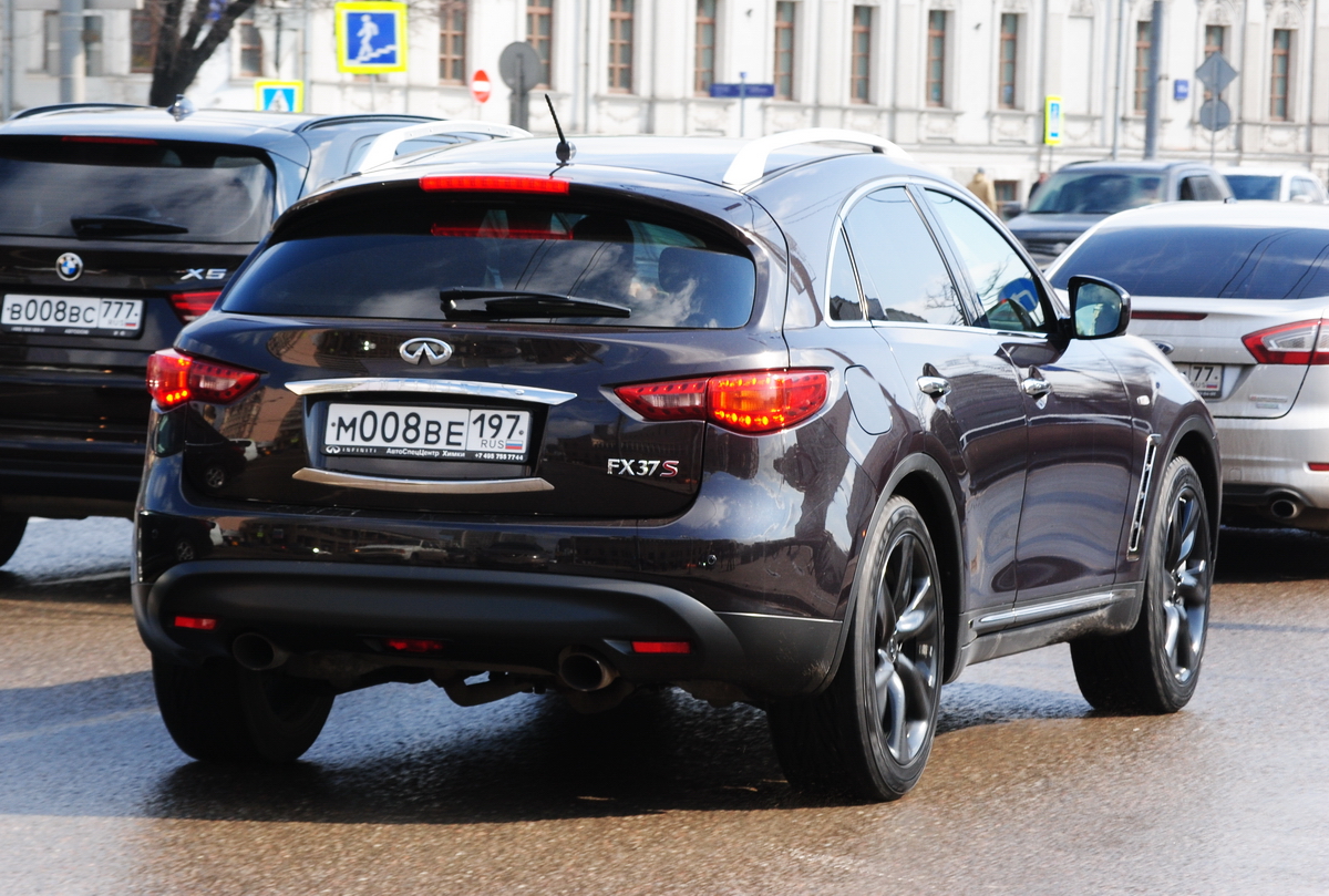 м 008 ве 197, Infiniti QX70/FX-Series 2nd gen FX/QX (S51), 2008–2017