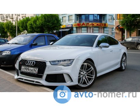 о999оа62, Audi RS7