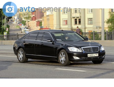 р483рх197, Mercedes-Benz S-Klasse