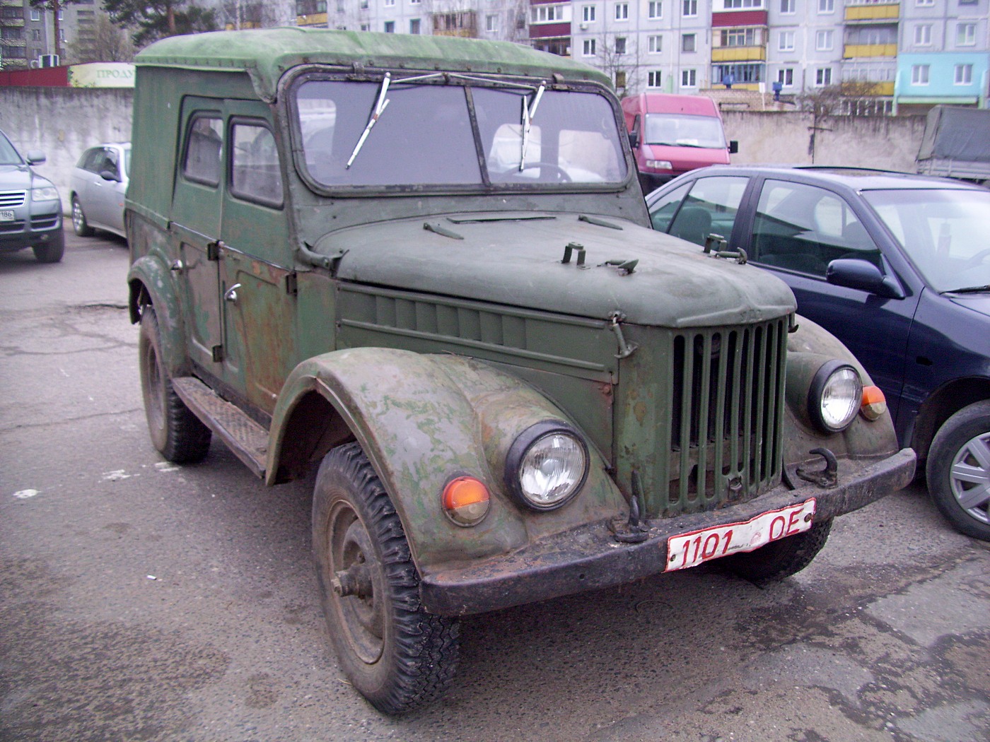 1101 OE, GAZ 69 69А 5-door, 1952–1973