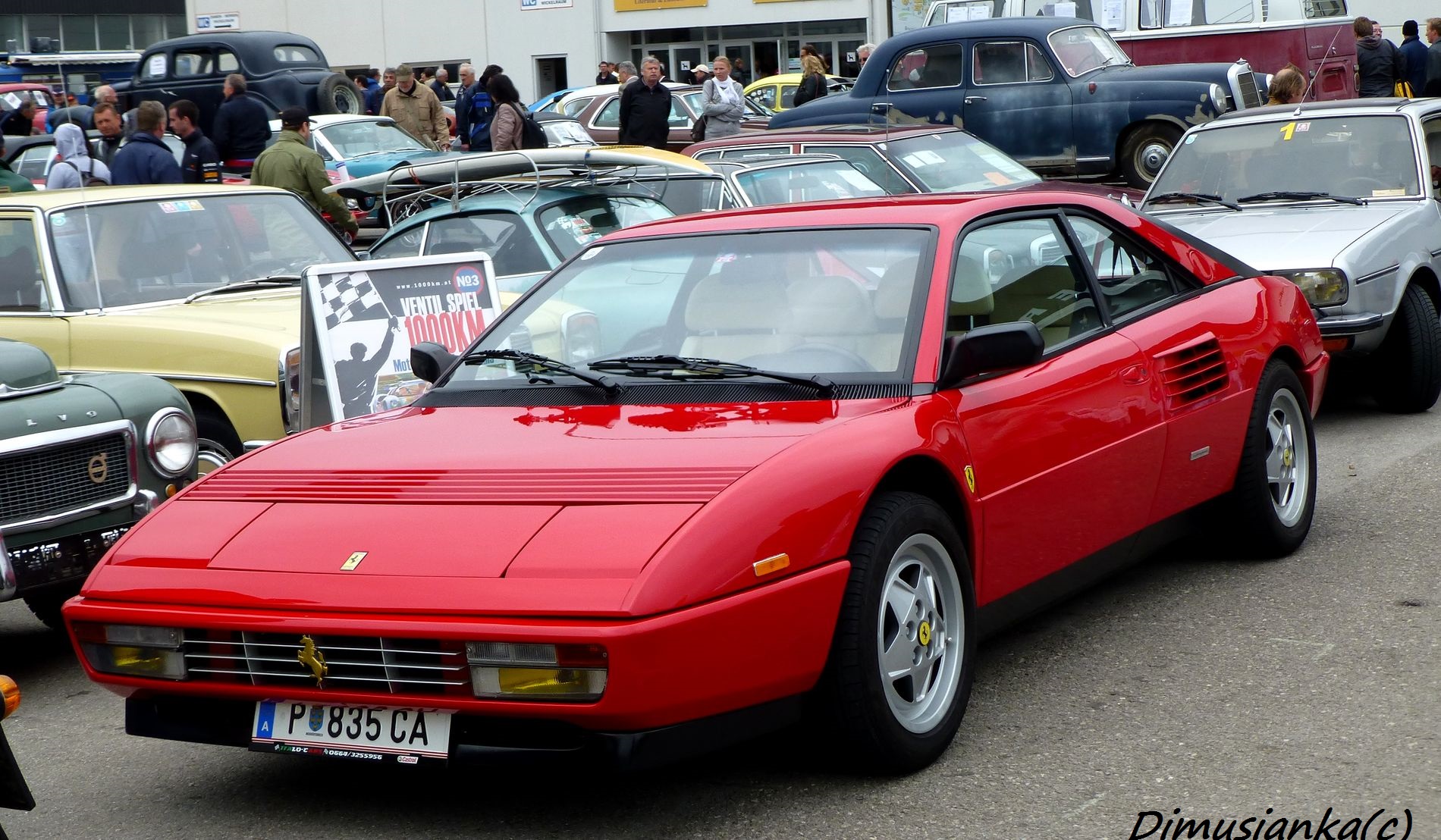 P 835 CA, Ferrari Mondial 1st gen Coupé (F108), 1980–1993