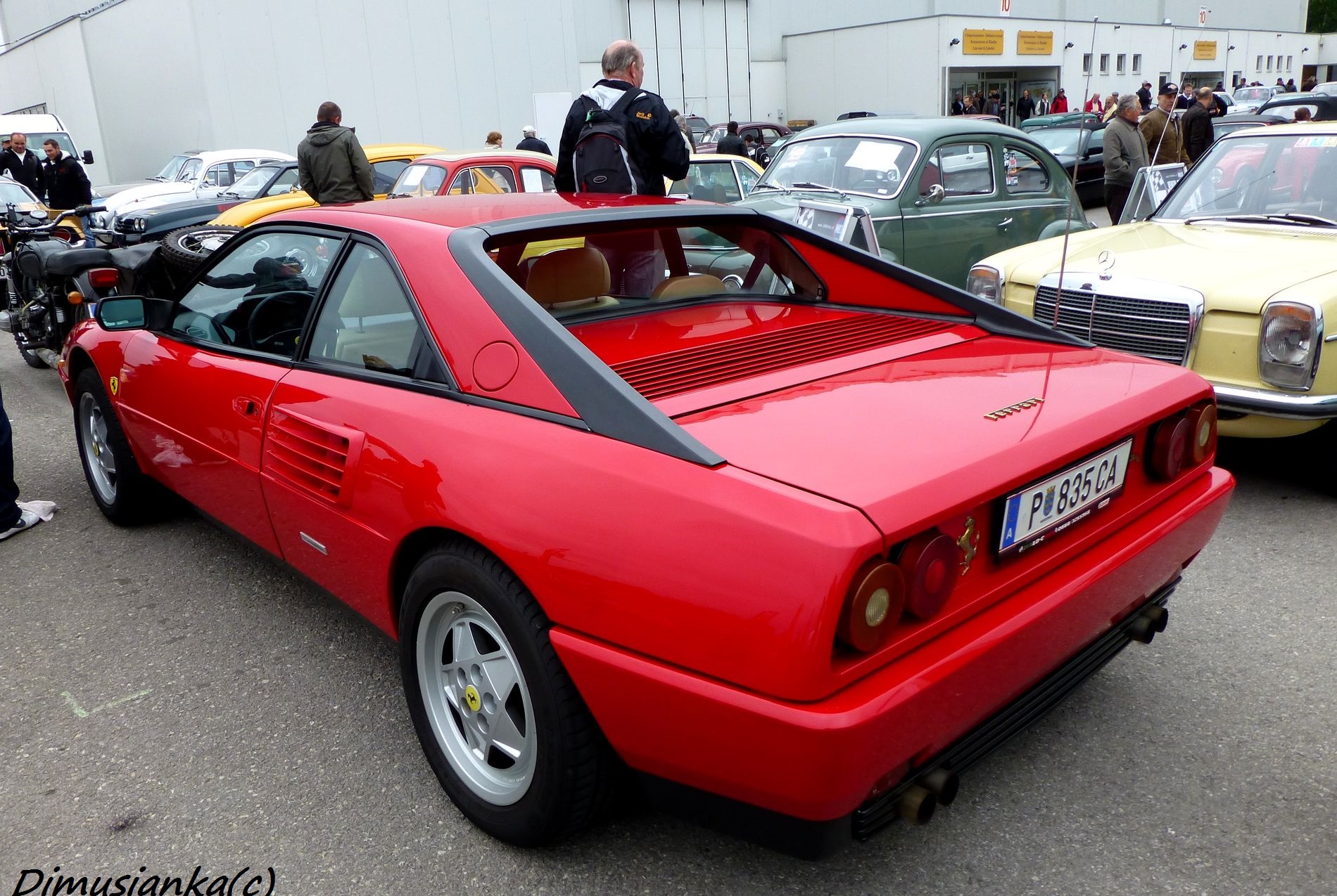 P 835 CA, Ferrari Mondial 1st gen Coupé (F108), 1980–1993