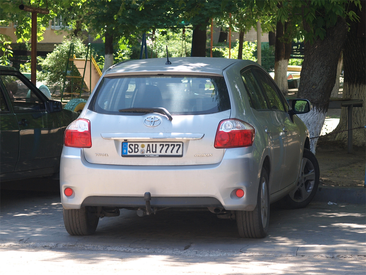 SB AU 7777, Toyota Auris 