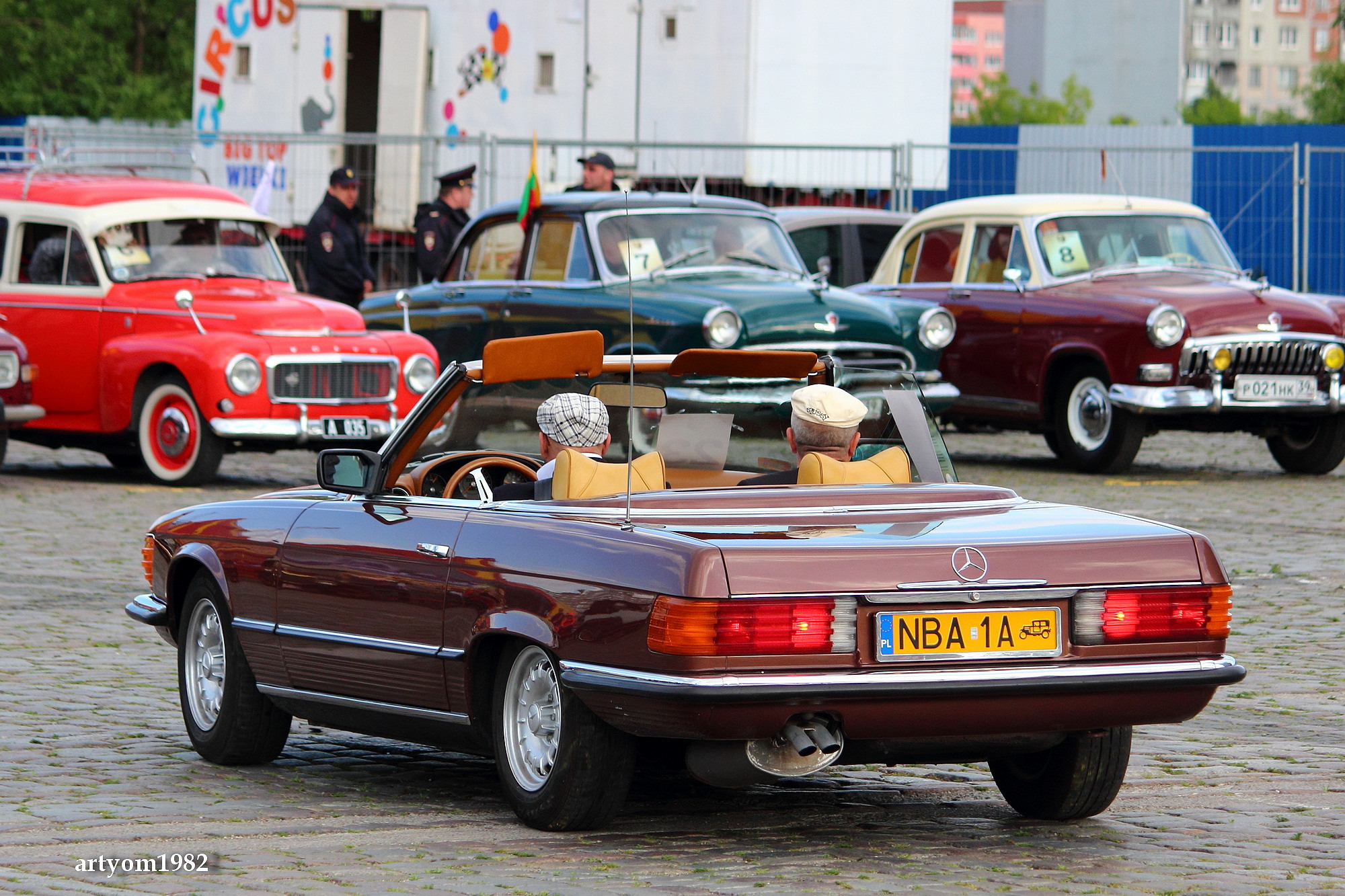 NBA 1A, Mercedes-Benz SL-Klasse 3rd gen (R107), 1971–1989