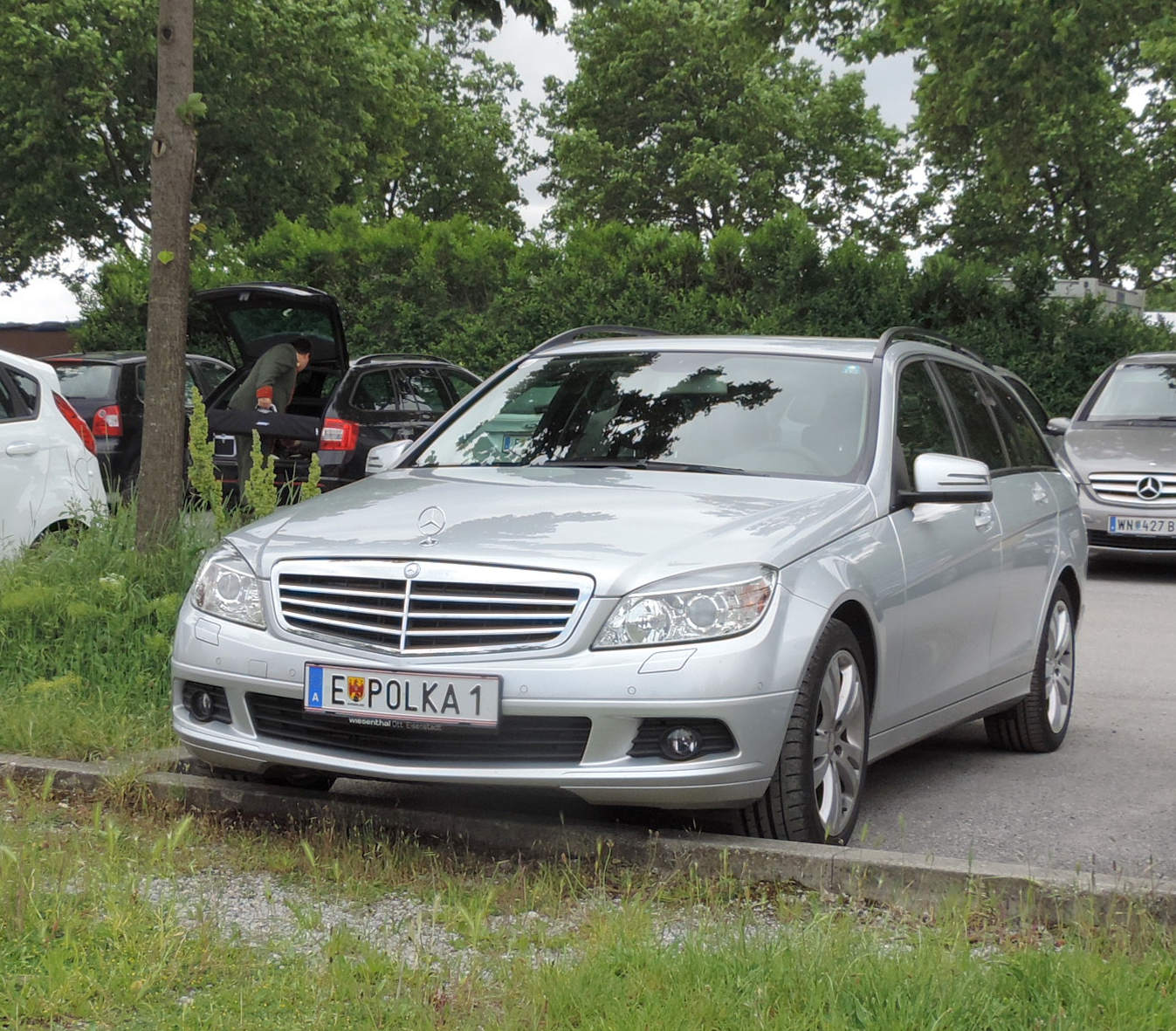 E POLKA 1, Mercedes-Benz C-Klasse 3rd gen Wagon (S204), 2007–2015