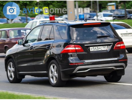 у543рс197, Mercedes-Benz M-Klasse