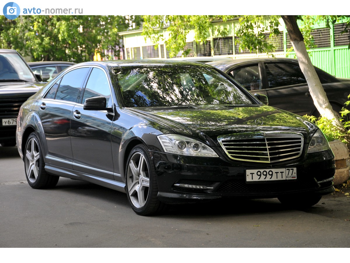 т 999 тт 77, Mercedes-Benz S-Klasse 7th gen (W221/V221), 2005–2013