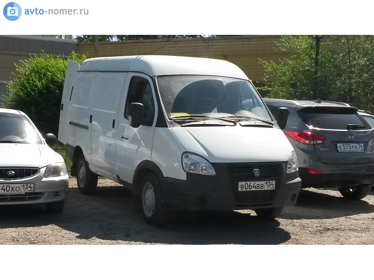 в 064 вв 134, GAZ Соболь (Sobol) 2752 Van, facelift, 2003–