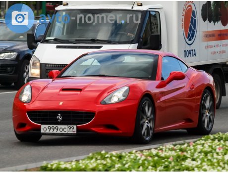 о999ос99, Ferrari California