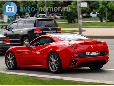 о999ос99, Ferrari California
