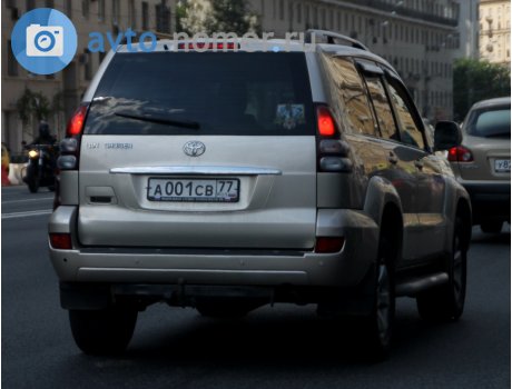 а001св77, Toyota Land Cruiser Prado