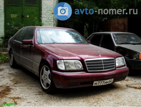 м777мм62, Mercedes-Benz S-Klasse