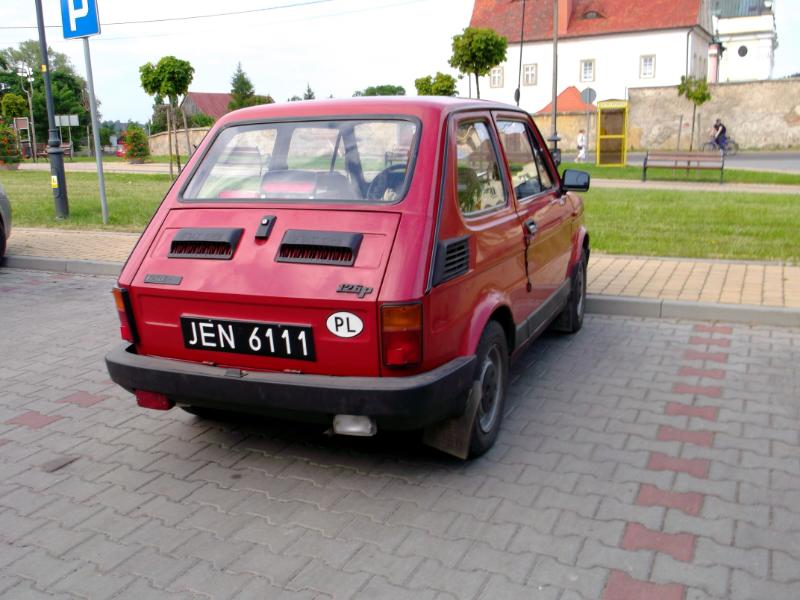 JEN 6111, Polski Fiat 126p 126p 600/650/FL, 1973–1994