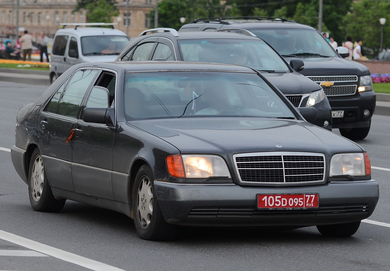 105 D 095 77, Mercedes-Benz S-Klasse 5th gen Sedan (W140/V140), 1991–1998