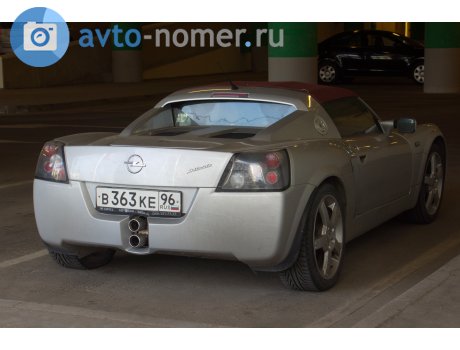 в363ке96, Opel Speedster
