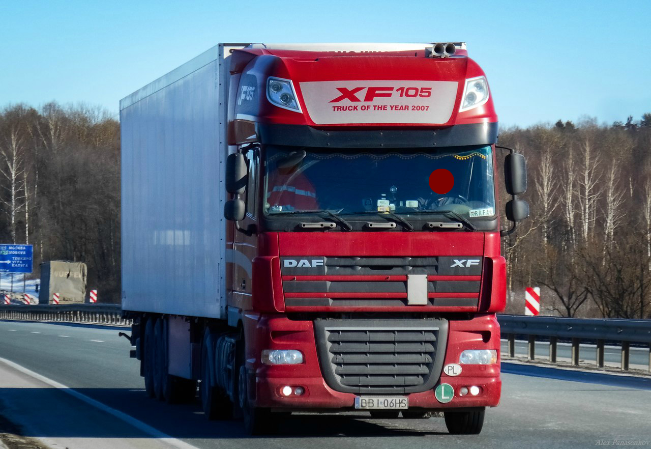 BBI 06HS, DAF XF 3rd gen (XF105), 2006–2020