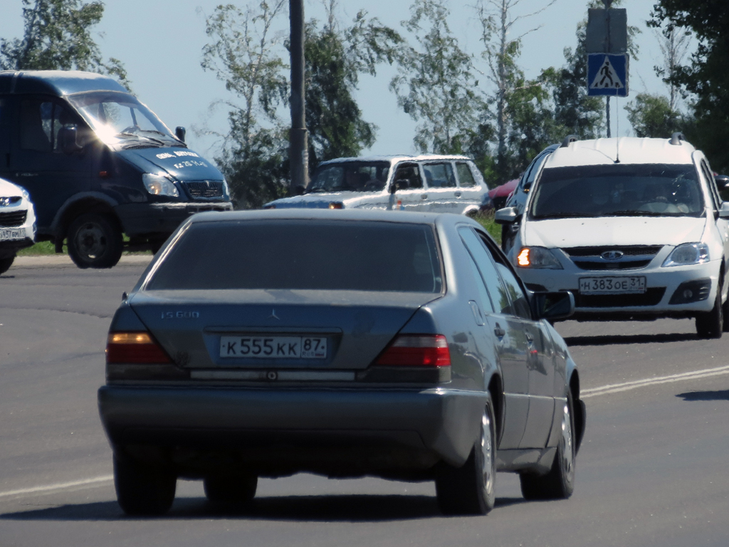 к 555 кк 87, Mercedes-Benz S-Klasse 5th gen Sedan (W140/V140), 1991–1998