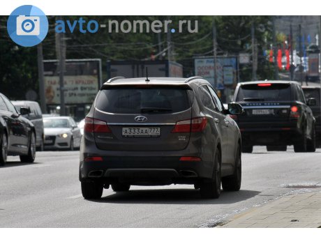 а333аа777, Hyundai Santa Fe