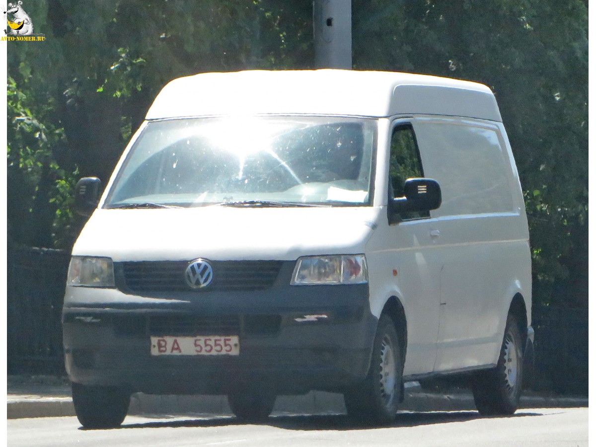BA 5555, Volkswagen Transporter 5th gen Van (T5) (7E/7H), 2003–2009