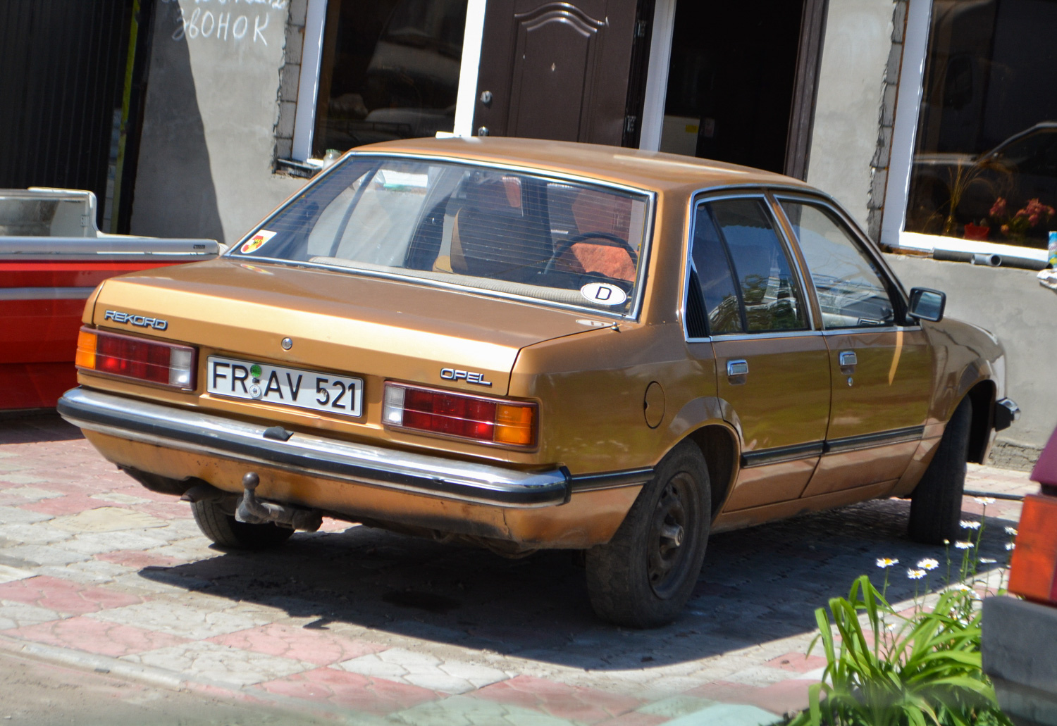 FR AV 521, Opel Rekord 5th gen 4-door Sedan (E1), 1977–1982