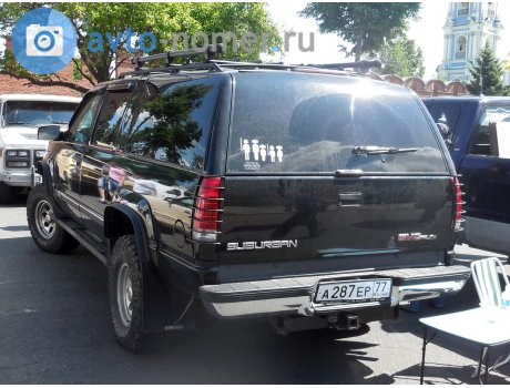 а287ер77, GMC Suburban