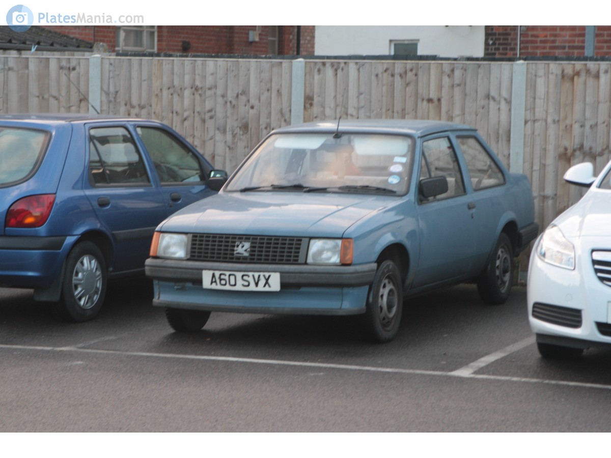 A60SVX, Vauxhall Nova 1st gen 2-door Sedan (A; S83), 1982–1985