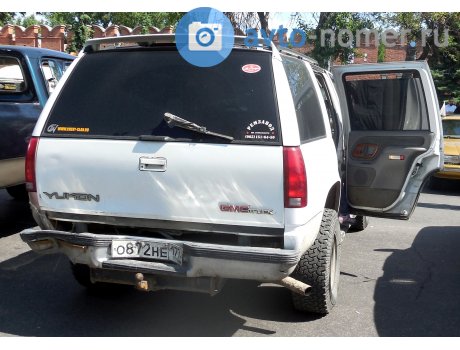 о872не177, GMC Yukon