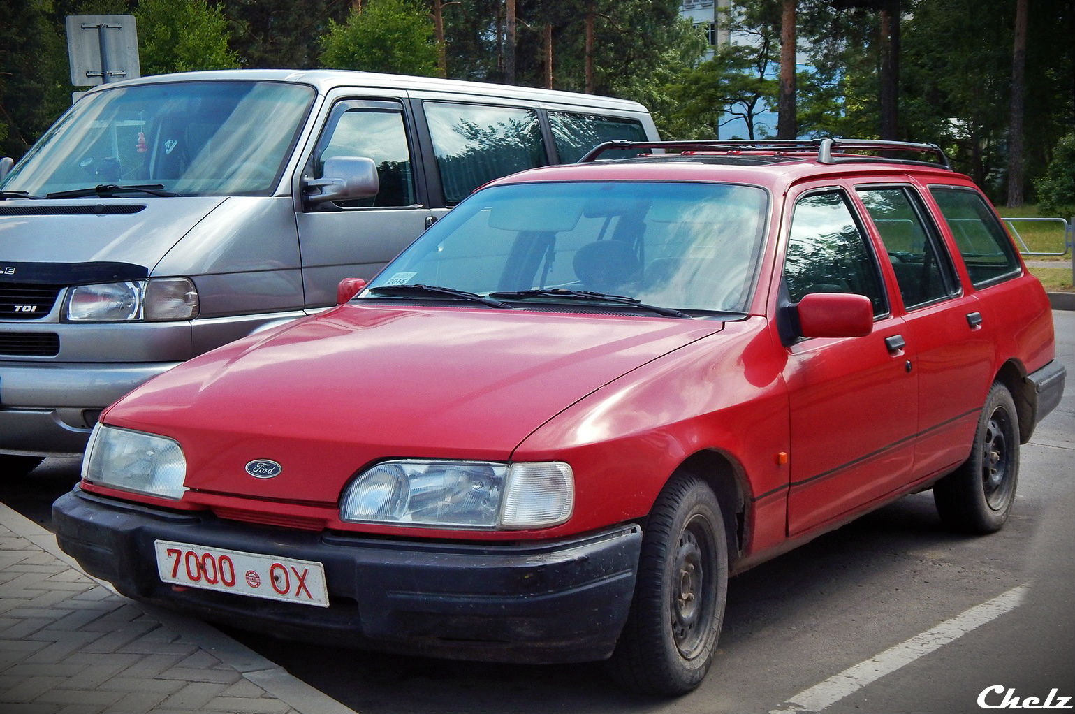 7000 OX, Ford Sierra 1st gen Wagon (BNG), facelift, 1987–1993