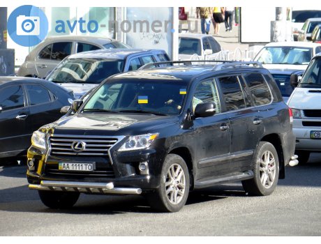 AA 1111 TO, Lexus LX