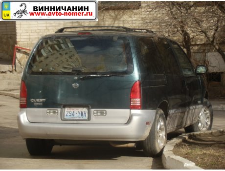 294-YWH, Nissan Quest