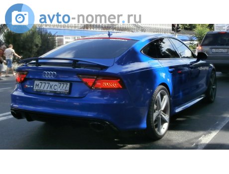 м777кс777, Audi RS7