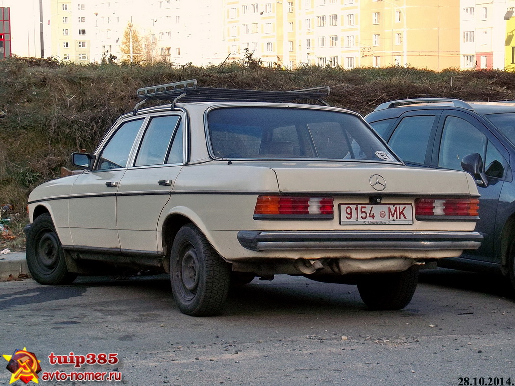 9154 MK, Mercedes-Benz E-Klasse 200–300 Sedan (W123), 1975­–1986