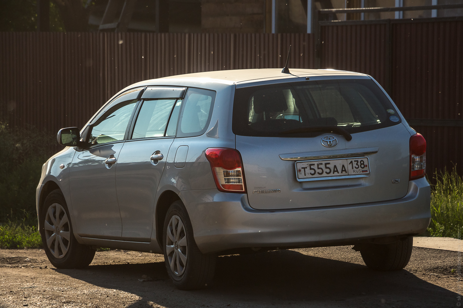т 555 аа 138, Toyota Corolla Fielder 2nd gen (E140), 2006–2012