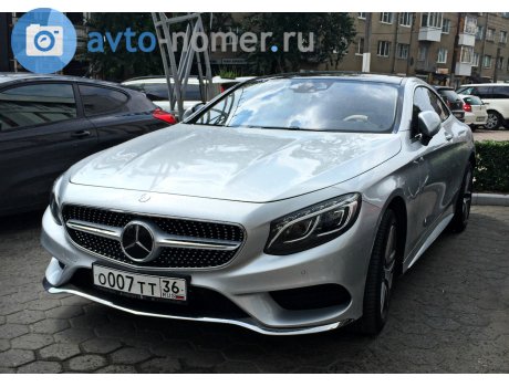 о007тт36, Mercedes-Benz S-Klasse