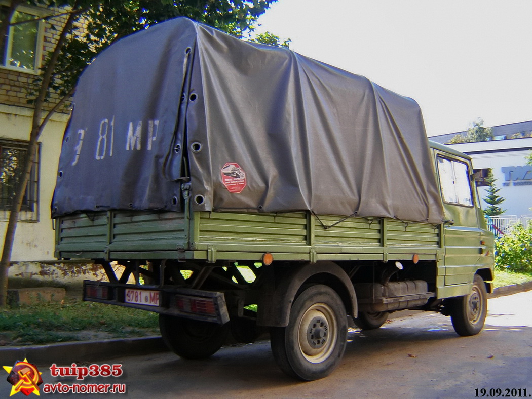 9781 MP, FSC Lublin Żuk Single Cab (A09/A11/A17), facelift, 1973–1998