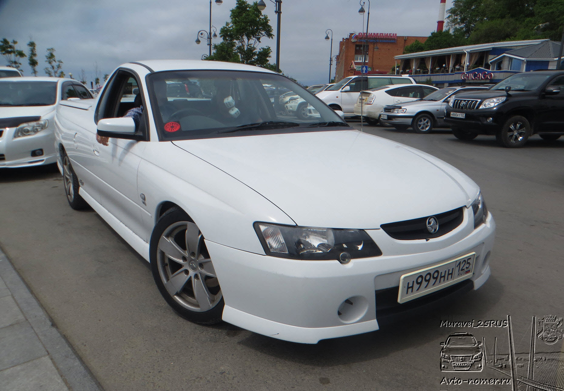 н 999 нн 125, Holden Ute 7th gen (VY/VZ), facelift, 2002–2007