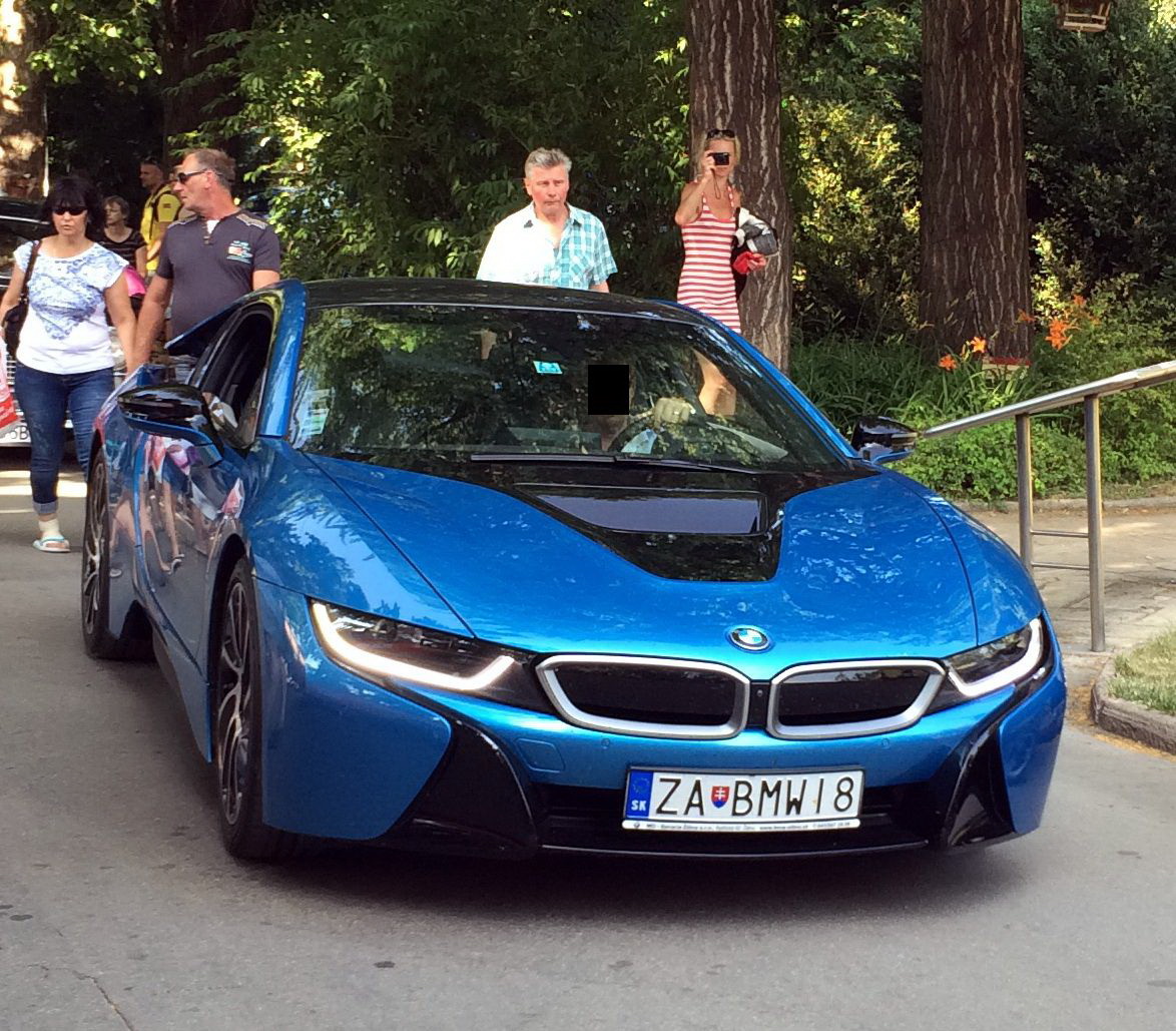 ZA-BMWI8, BMW i8 1st gen Coupé (I12), 2014–2020