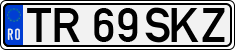 License plate of Romania, Regular plates