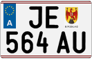License plate of Austria, Regular plates