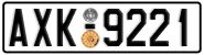 License plate of Greece, Cars