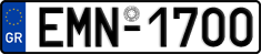 License plate of Greece, Cars
