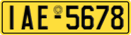 License plate of Greece, Trucks