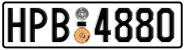 License plate of Greece, Cars