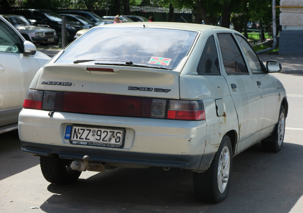 Русские автомобили в Греции