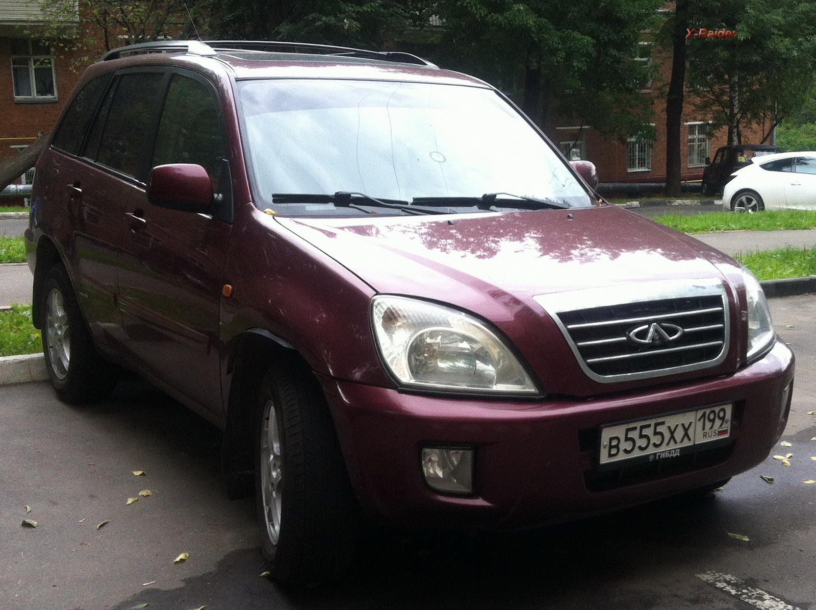в 555 хх 199, Chery (Chirey) Tiggo 1st gen (T11), 2005–2013 (­–2015 for ZA-market)