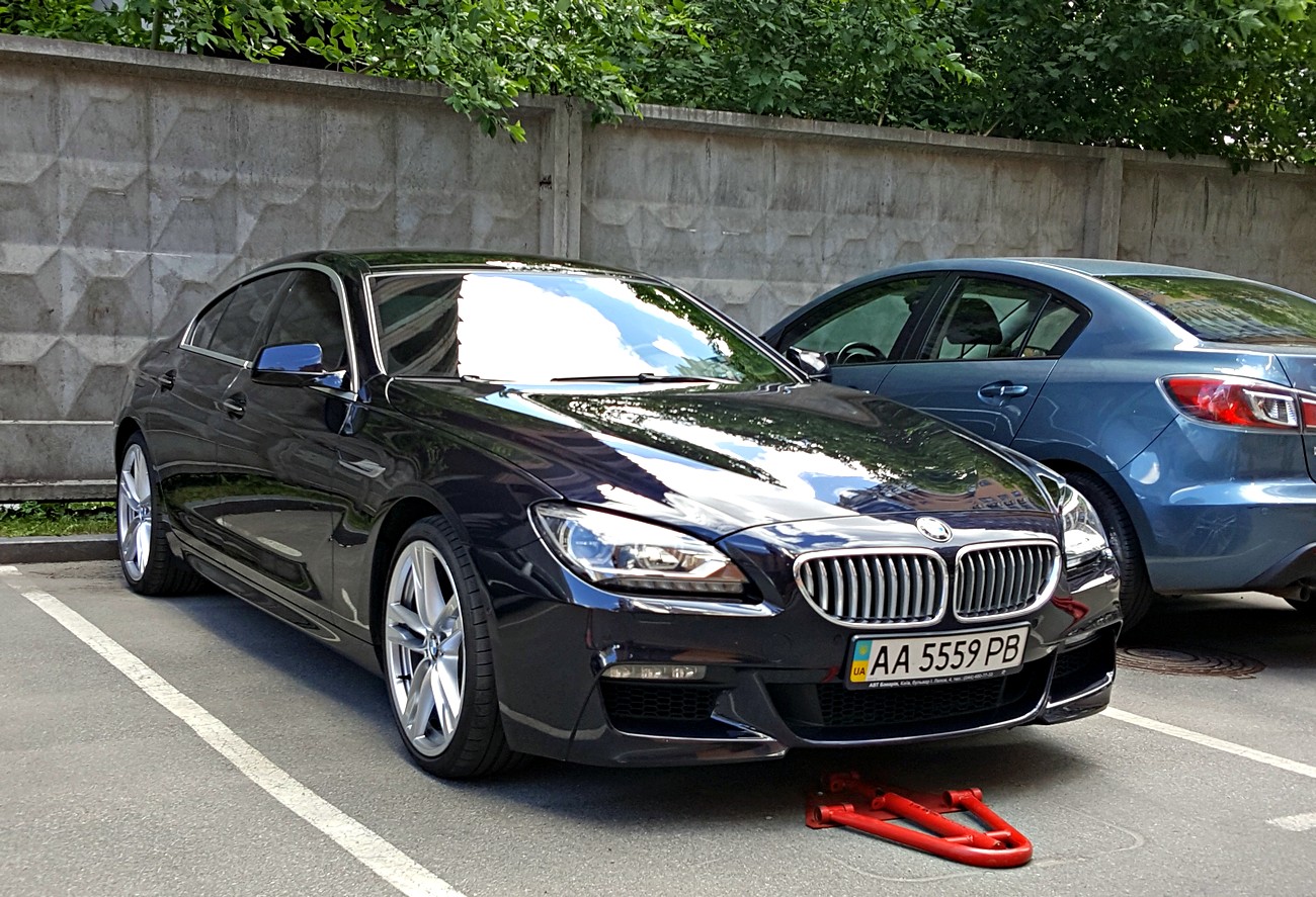 AA 5559 PB, BMW 6 Series 3rd gen Gran Coupé (F06), 2012–2018